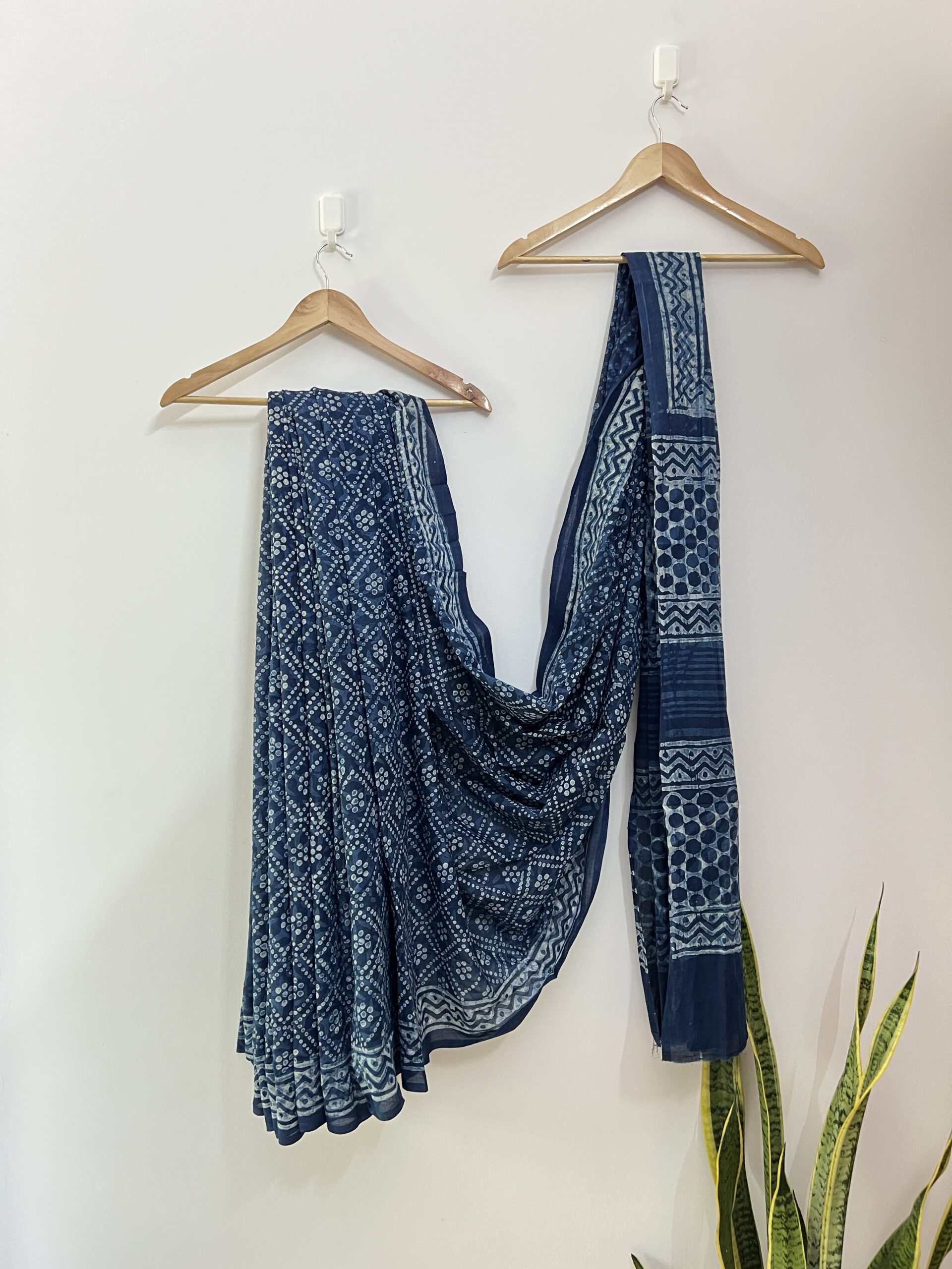 mitti ki kala indigo saree mitti ki kala indigo saree